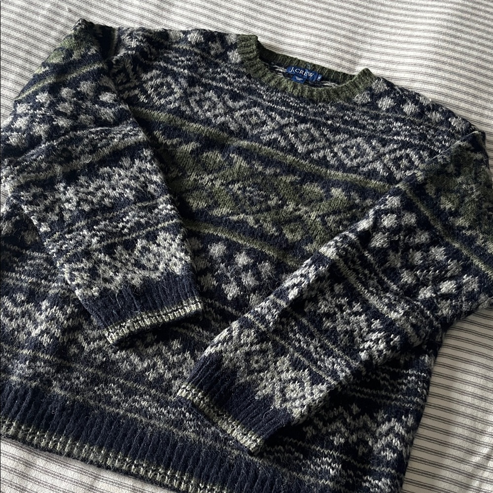 J. Crew Men's Wool Crewneck Sweater